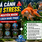 Cá cảnh bị stress: Nguyên nhân và cách khắc phục